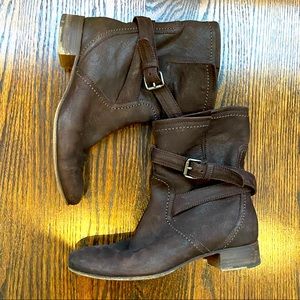 Prada Distressed Boots 🥰